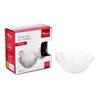 Conjunto de Bowl Petit de 350ML com 3 Peças em Oferta na Shopee