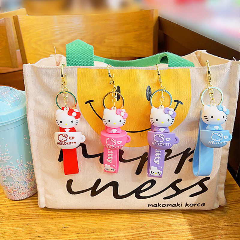 Chaveiro Hello Kitty Cartoon De Atacado Mochila Fofa Pingente