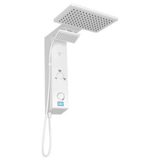 Chuveiro Eletrônico Digital Ducha de Parede Hydra Falls Power Branco 5500W 110V em Oferta na Shopee
