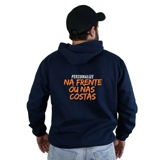 Blusa Moletom Com sua Estampa Personalizada imagem foto frase