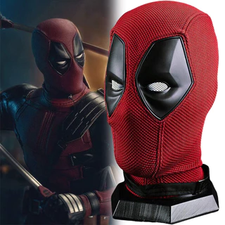 Máscara De Halloween Superhero Deadpool Faceshell Cosplay Alta Qualidade Fantasia De Carnaval Adulto