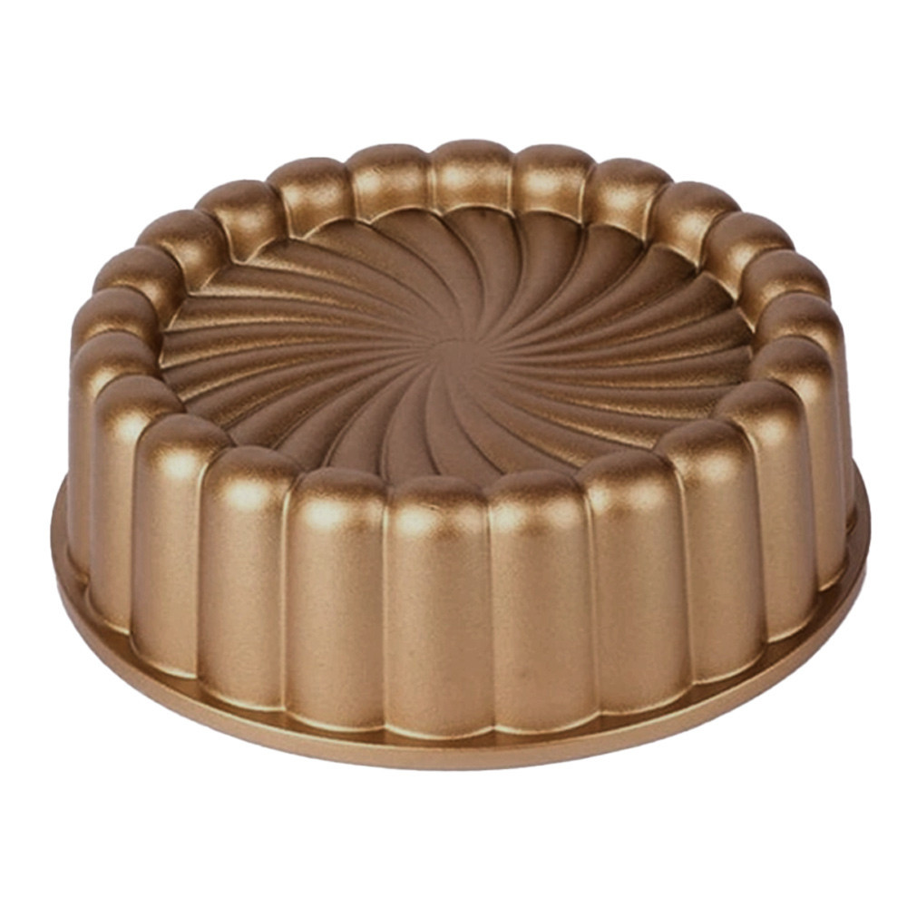 Forma para Bolo Decorada Antiaderente em Alumínio Fundido Redonda 22cm Marissa Florence