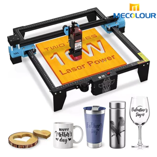 TwoTrees TTS-10 pro Impressora A Gravador Corte Laser 80w Área 30x30cm CNC Laser 10w Wifi
