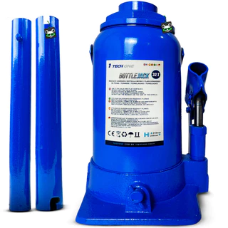 Macaco Hidráulico Garrafa 32T Portátil Tech One 32 Toneladas