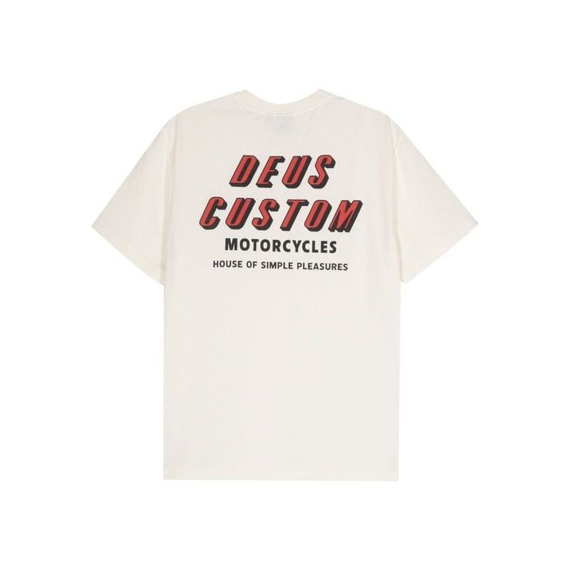 Deus Casual Solto Puro Algodão Puro Impresso Camiseta de Topo Masculino 0822