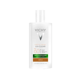Vichy Capital Soleil UV-Clear Protetor Solar Facial 4.0 FPS 60 40g em Oferta na Shopee