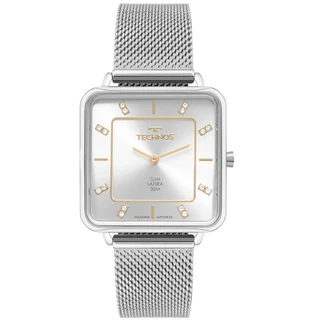 Relógio Technos Feminino Slim Prata - GL22AJ/1K