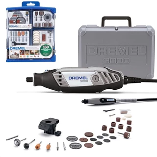 Micro Retifica Dremel 3000 + Kit de acessórios DREMEL 110v