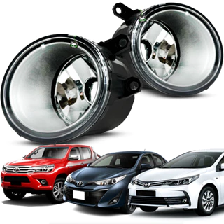 Par Farol Auxiliar Corolla 2014 a 2019 Hilux 2016 a 2018 e Yaris 2018 a 2022