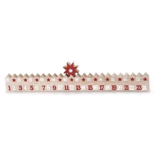 Calendário Natalino de Madeira Contagem Regressiva Natal 40cm em Oferta na Shopee
