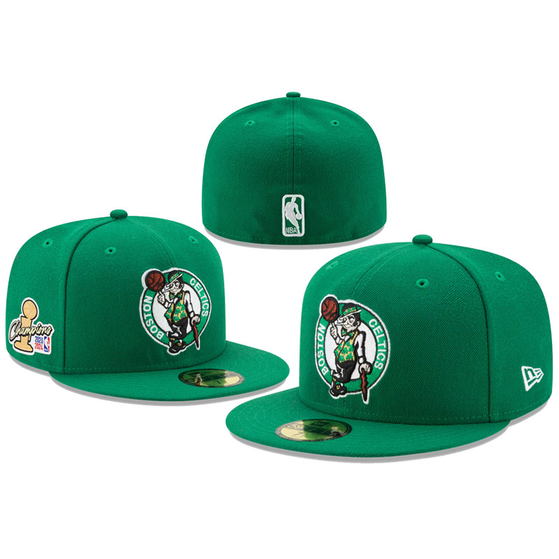 O Boston . Celtics_ Team Fit Chapéu Masculino Feminino Totalmente Fechado Esportivo Bordado