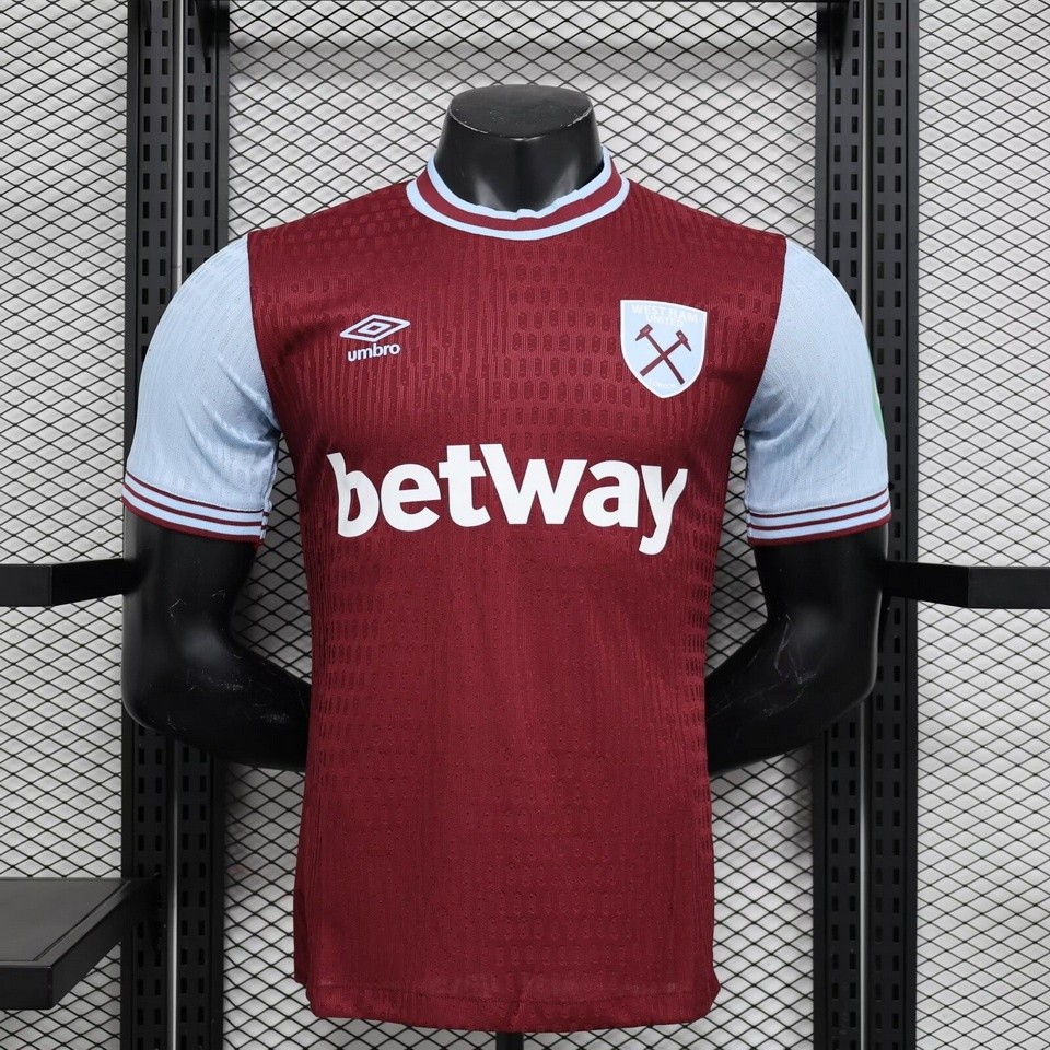 Camisa Esportiva Western Union Ham 24/25