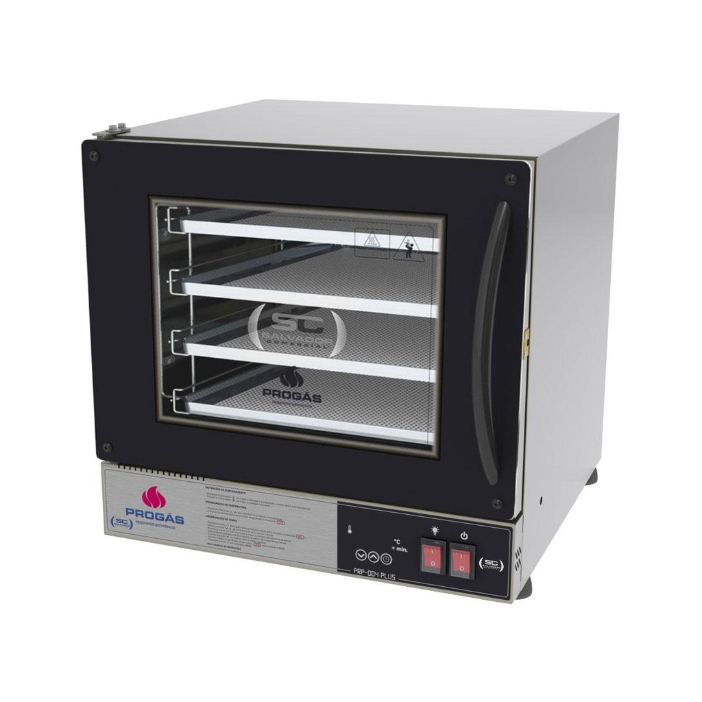 Forno Turbo Elétrico Fast Oven Prp-004 Plus Preto - Progas D