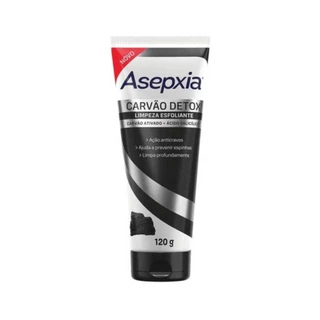 Asepxia Sab Esf Carv Detox 120G - em Oferta na Shopee