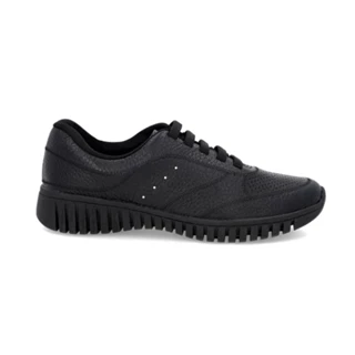 Tênis Feminino Usaflex AE22038 Couro Conforto Casual Flexível em Oferta na Shopee