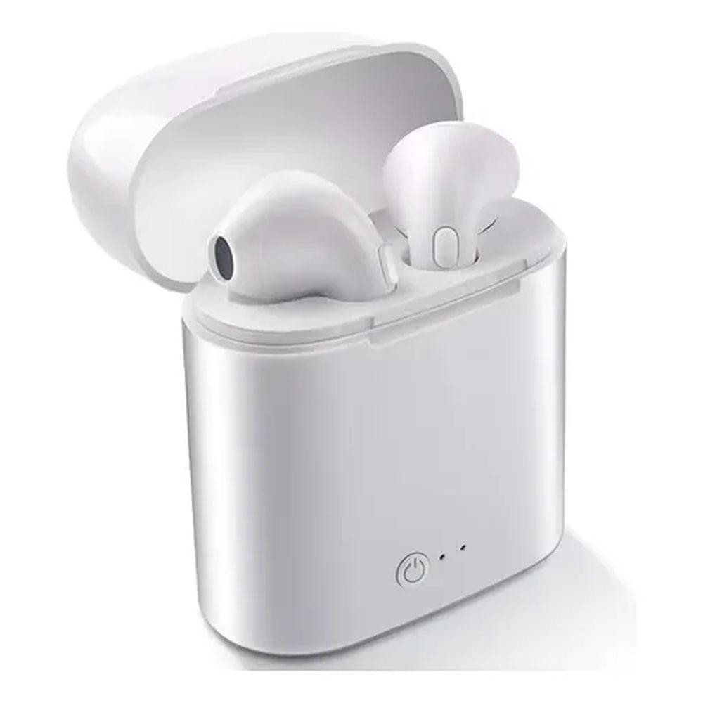 Kit 5 10 e 20 Fone de Ouvido Bluetooth I7-Mini Branco - Altomex