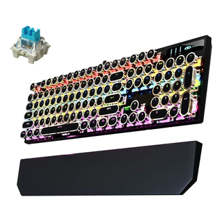 Teclado Mecânico Gamer Magegee Mk-storm Retro + Descanso