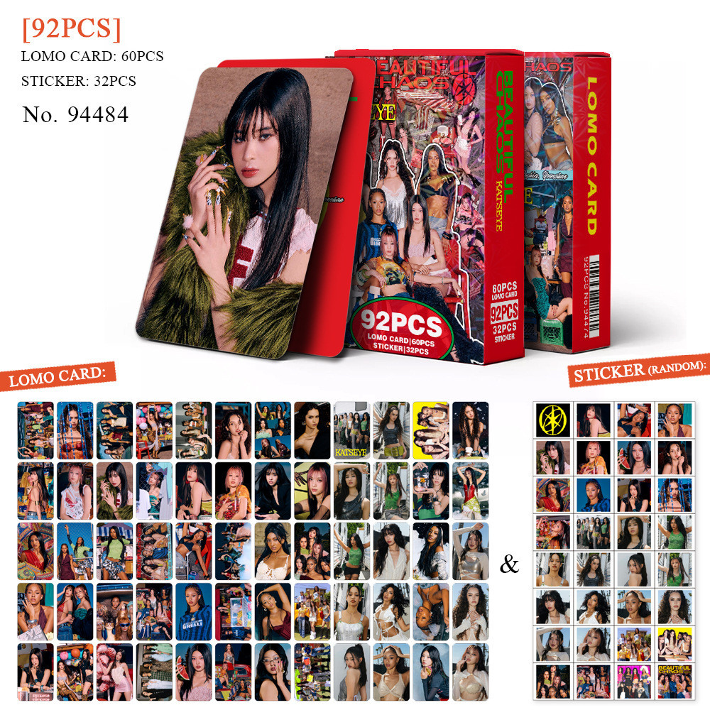 KATSEYE メーガン Holiday boxトレカ KATSEYE MERCH & MISC PHOTOCARD TEMPLATE Holiday Box Photocards