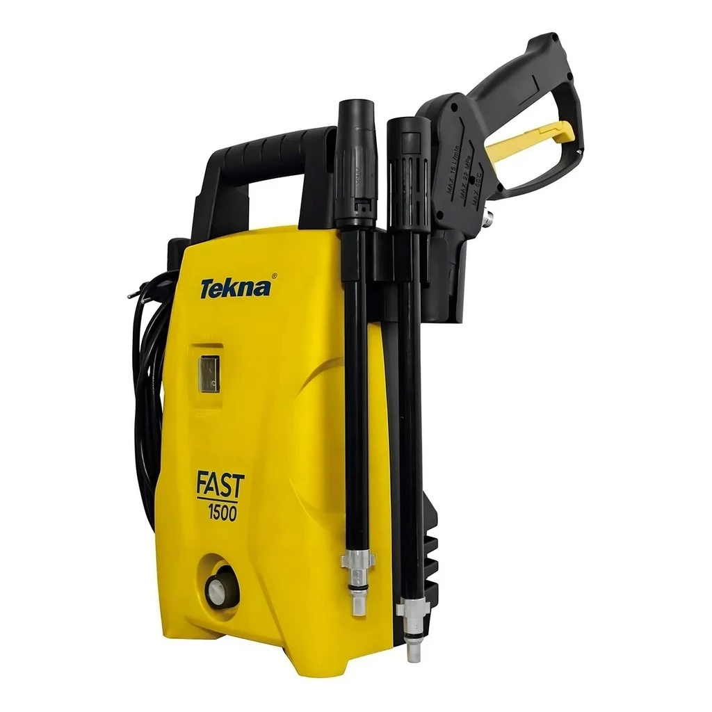 Lavadora de Alta Pressão Tekna FAST 1500 HLX1002VN 1400W 220V Residencial Automotiva Compacta