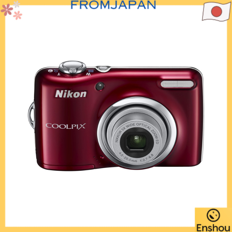 USED]Do Japão [Usado] Câmera Digital Nikon COOLPIX L23 Vermelha