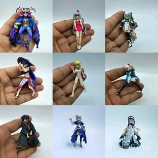 Novos Produtos a Granel Sabre Fate/Stay Night Sabre Jeanne d'Arc Maiô Merlin Caixa de Ovo Figura de Exibição