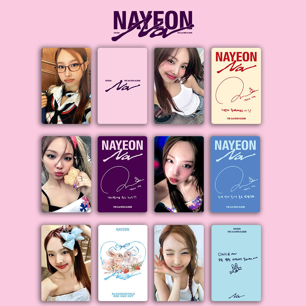 5-9pcs/set TWICE 5TH READY TO BE Lomo Cards With YOU-th 13th Mini