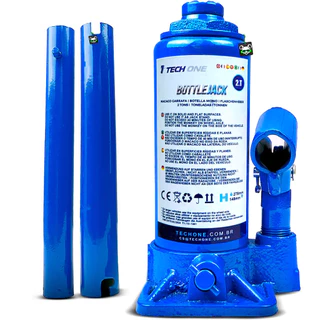 Macaco Hidráulico Garrafa 2T Portátil Tech One 2 Toneladas