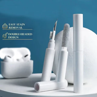Caneta de limpeza para fones de ouvido Caneta de limpeza Bluetooth Caixa de carga para fones de ouvido Caixa de carga para fones de ouvido Limpeza em pó de ferro Escova de remoção de pó Adequada para airpods Apple pro3 Huawei