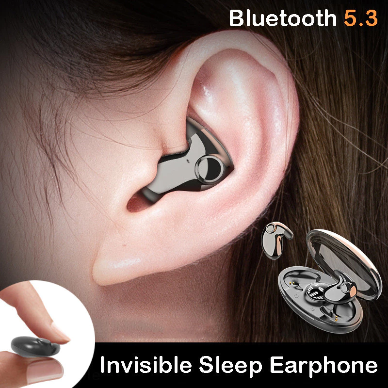 Fone de Ouvido Bluetooth 2023 Mini Earbuds Cancelando o Ruído com Hi-Fi e Visor LED Power Display