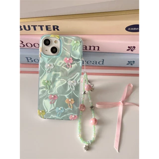 Adequado Para iPhone 15 Pro Max , soft TPU Pulseira De Pérolas À Prova De Choque , Compatível Com O 14 13 12 11 15