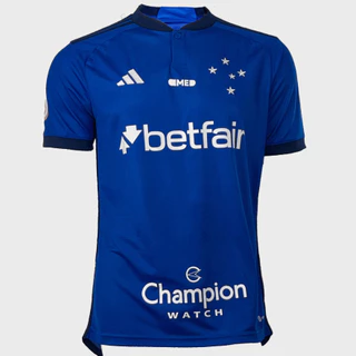 CRUZEIRO Azul TEMPORADA 2024/25 Camisa de Alta Qualidade FRETE GRÁTIS - ENVIO IMEDIATO