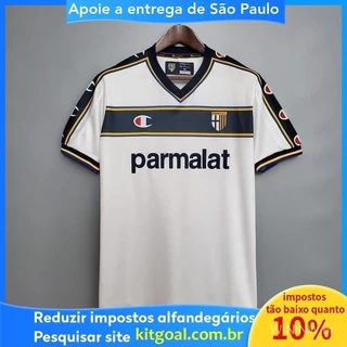 2002/2003 Parma inversor camisa futebol Vintage camisa II BKQH
