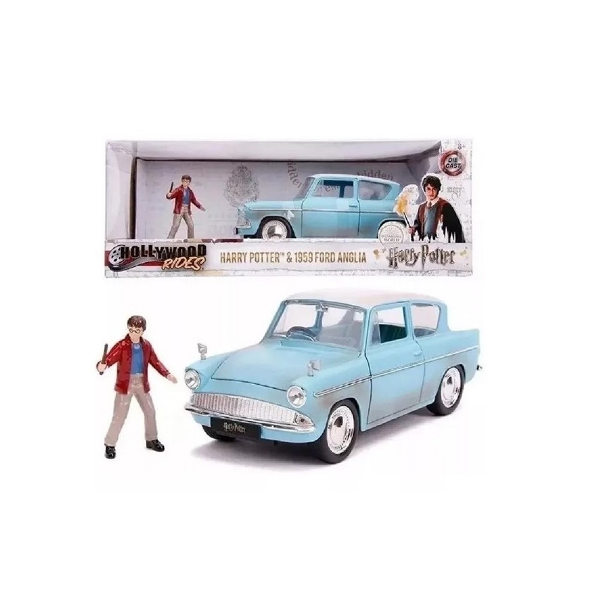 Miniatura Ford Anglia 1959 Harry Potter Jada Toys 1:24
