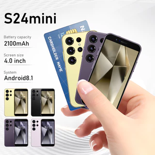 Novo original S24 mini Memória Grande 8GB RAM , 128GB , dual SIM standby Telefone Celular Pequeno , Suporta Vários Idiomas-GoodLuckGift