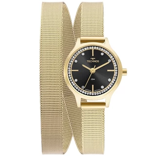 Relógio Technos Feminino Mini Dourado - GL32AU/1P