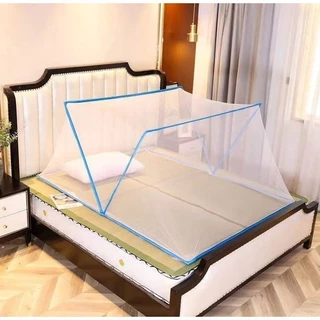 Mosquiteiro De Cama Grande Tenda Anti Mosquito Dobravel Protetor Mosca Inseto Pernelongo Previnção Para Dormir WL-2340
