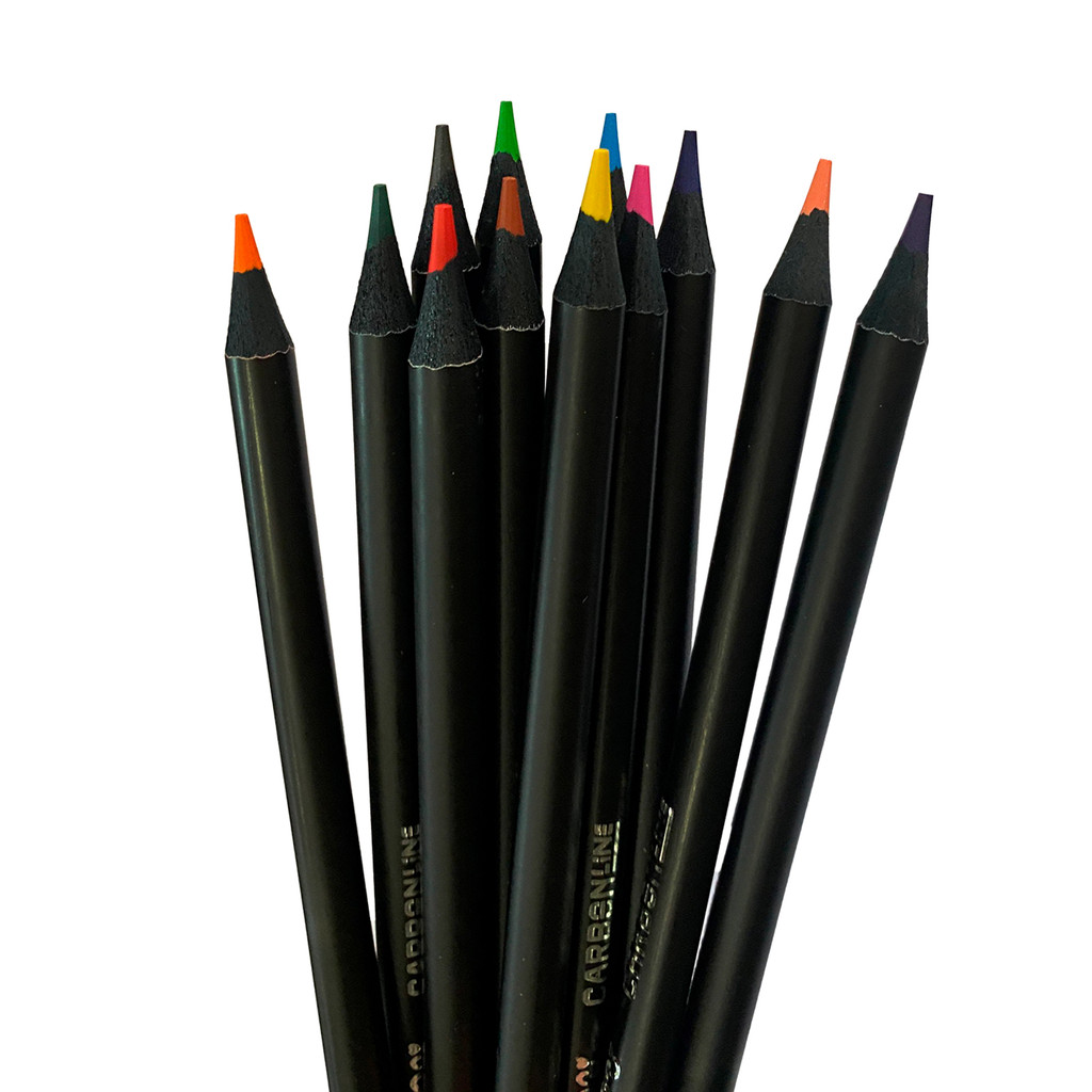 Lapis De Cor Carbon Line Soft Macio Leo&Leo Marcação Colorido ...