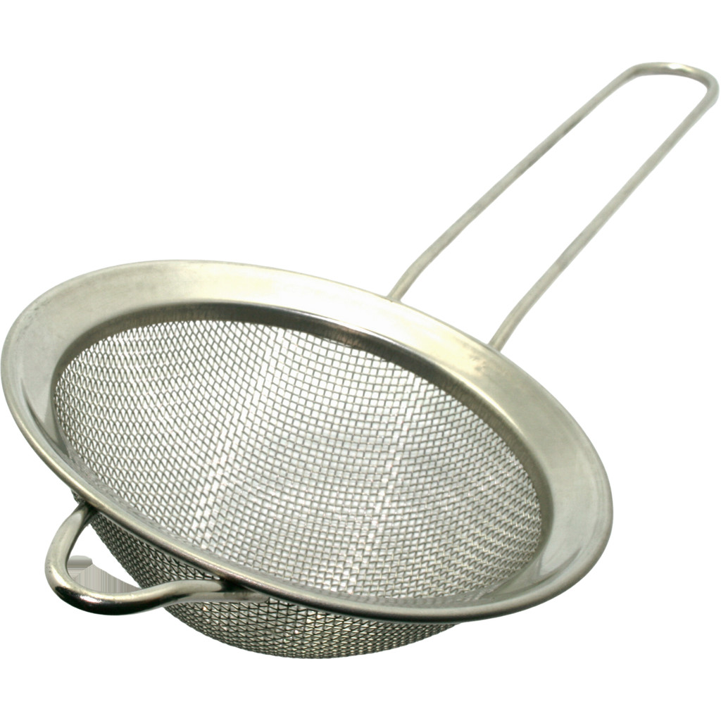 Kit C/ 3 Coador Peneira Aço Inox Original 8/12/16 Cm Alta Qu