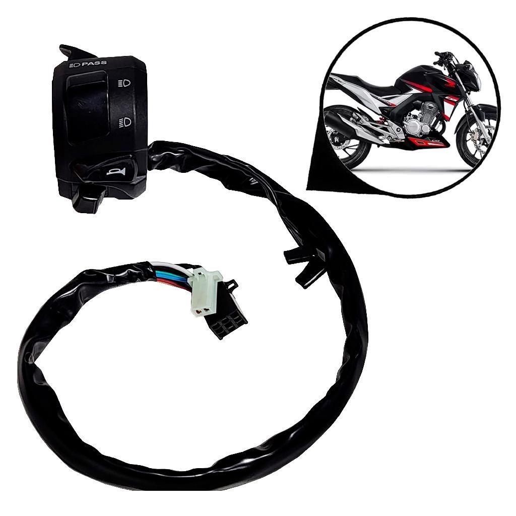 PUNHO LUZ TWISTER Cb 250F 2016 2017 2018 2019 2020 2021 (11 FIOS)