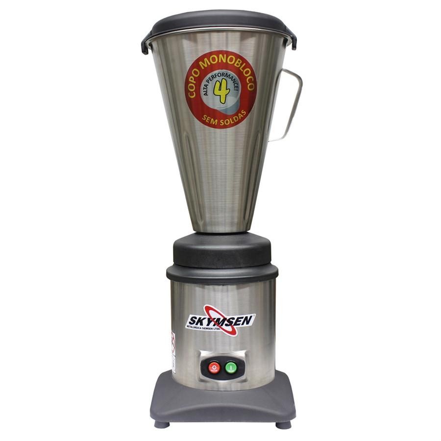 Liquidificador Inox Alta Rotação Copo Monobloco TA-04MB-N - 