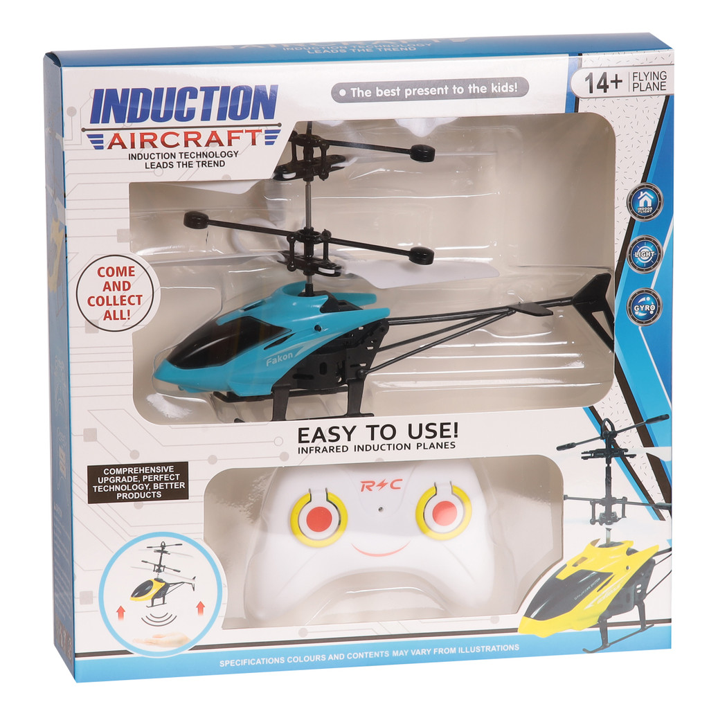 Helicoptero Brinquedo Com Controle E Sensor