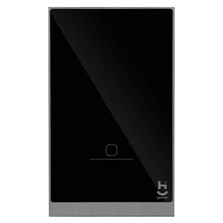 Interruptor Inteligente 1 Tecla Conexão Zigbee Compatível com Assistente de voz, IOS e Android Preto - Geonav em Oferta na Shopee