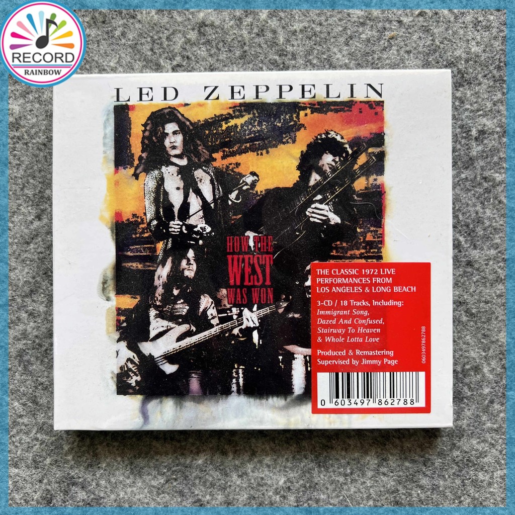 Led Zeppelin How The West Was Won Original 3CD Album [Lacrado
