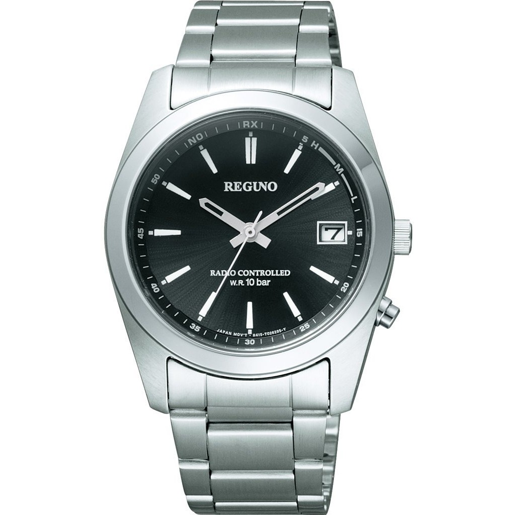 【CITIZEN】 REGUNO Relógio CITIZEN REGUNO Solar Tech com controle por rádio RS25