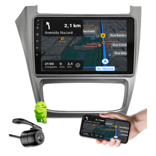 Multimídia Android 9" Fox Space Fox CrossFox 2014 a 2020 Android Auto CarPlay + Câmera Ré em Oferta na Shopee