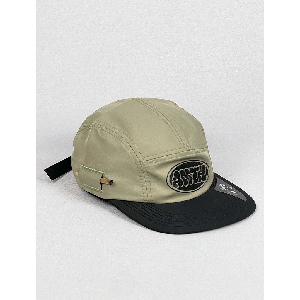 Boné 5 Five Panel Grafite Cloud - Bege
