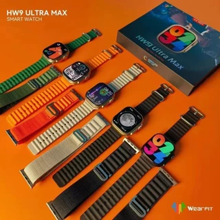 Relogio Smartwatch Hw9 Ultra Max Serie 9 Tela Amoled Pulseira Extra em Oferta na Shopee