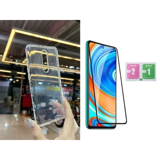 Capinha Xiaomi MI 9T Anti Impacto Transparente + película Vrido 3D / 9D