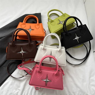 Bolsa Casual Fashion Crossbody Crossbody Bolsa Pequena Quadrada
