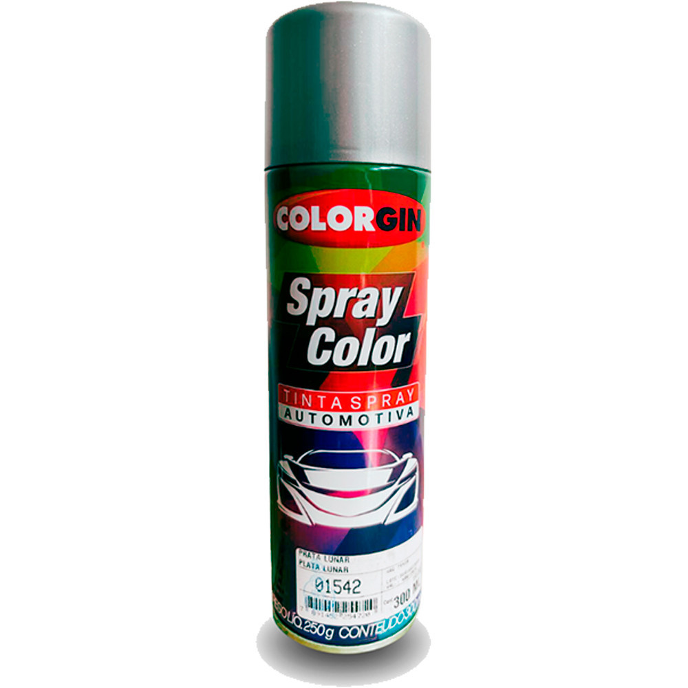 Tinta Spray Automotiva Colorgin Prata Lunar 300ml | Shopee Brasil